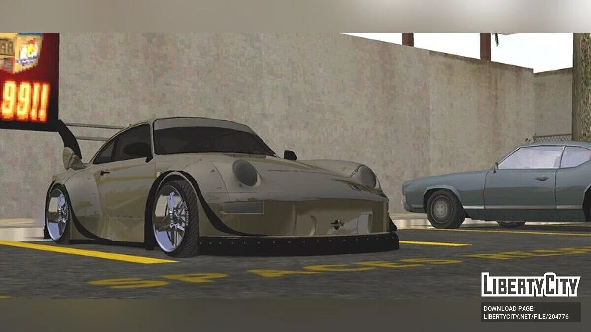 بورشه 993 آ دبليو بي / GTA سان أندرياس (iOS، أندرويد)
