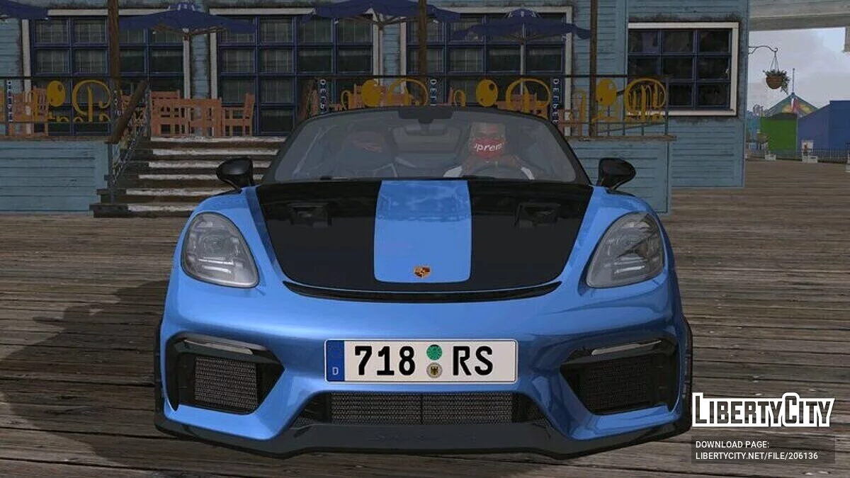Porsche 718 Spyder RS 2024 / GTA San Andreas (iOS, Android)