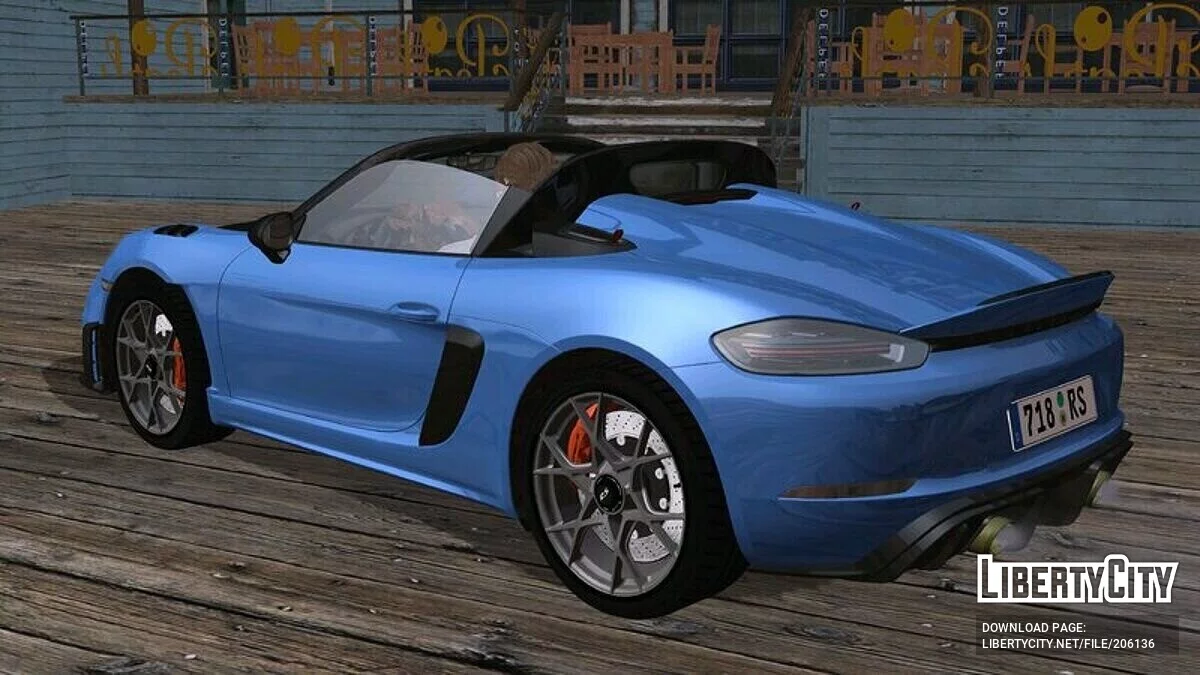 Porsche 718 Spyder RS 2024 / GTA San Andreas (iOS, Android)