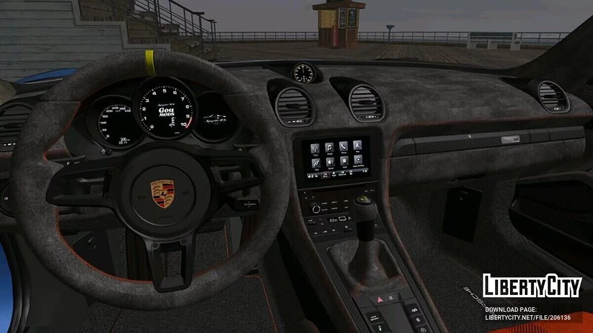 Porsche 718 Spyder RS 2024 / GTA San Andreas (iOS, Android)