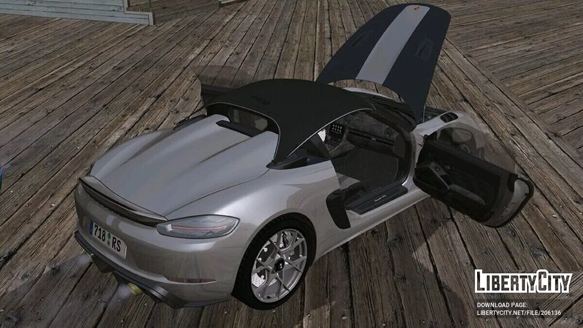 Porsche 718 Spyder RS 2024 / GTA San Andreas (iOS, Android)