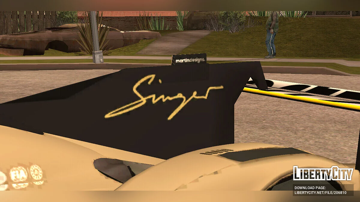 Porsche 963 LMDH JOTA HERTZ / GTA San Andreas (iOS, Android)