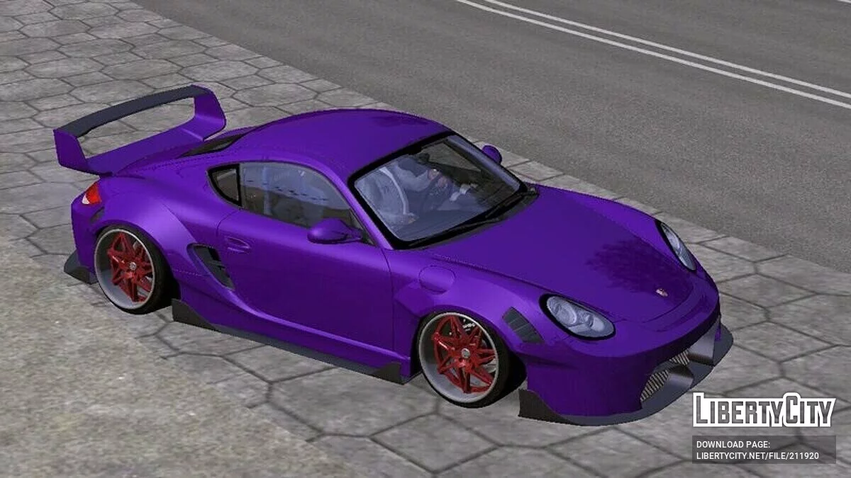 Porsche Cayman R (2011) Karma BodyKits / GTA San Andreas (iOS, Android)