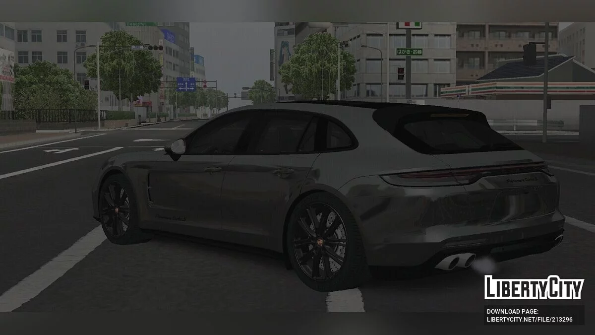 Porsche Panamera Turbo S / GTA San Andreas (iOS, Android)
