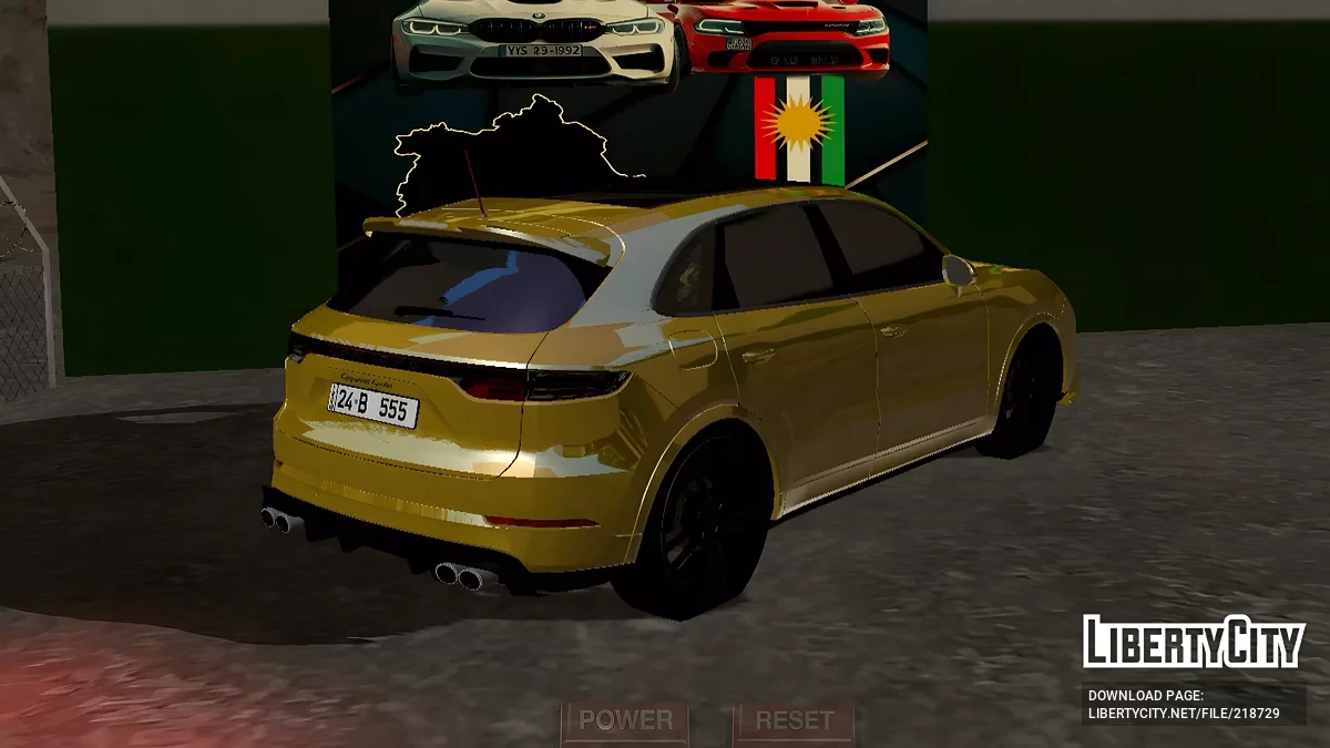 Porsche Cayenne (DFF uniquement) / GTA San Andreas (iOS, Android)