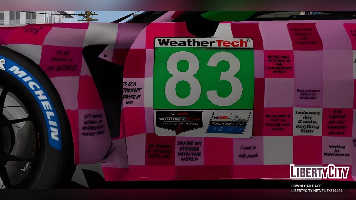 Porsche 911 (992.1) GT3R IRON DAMES #83 + PC / GTA San Andreas (iOS, Android)
