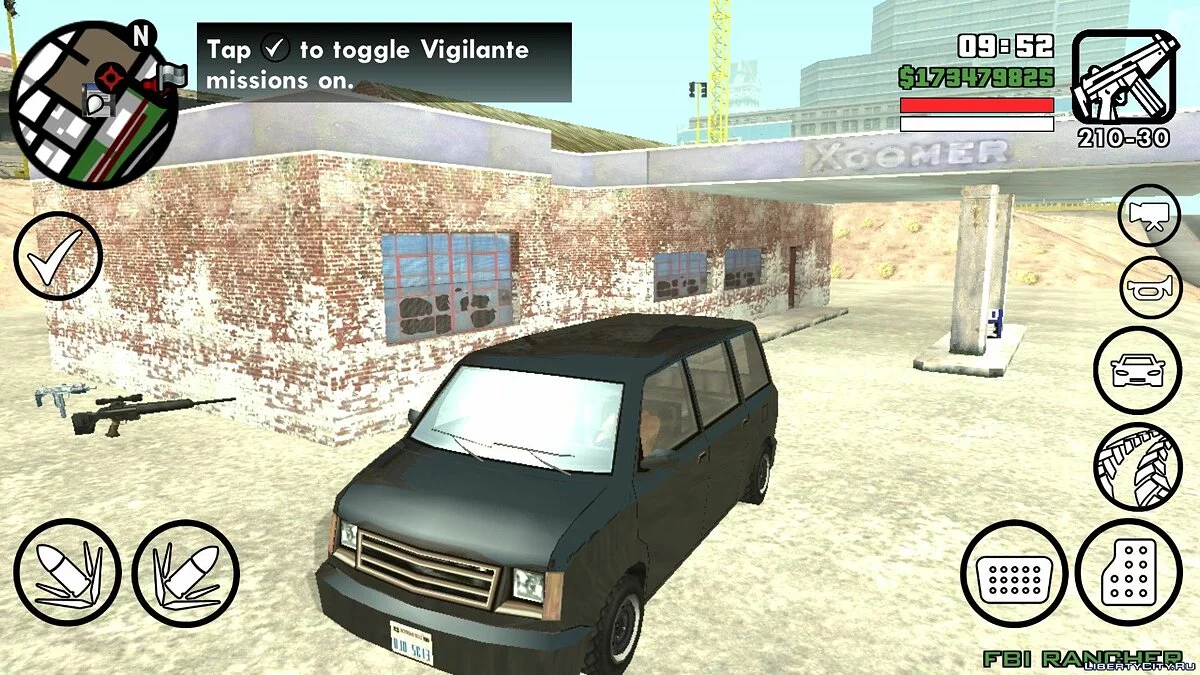 Moonbeam FBI Van / GTA سان أندرياس (iOS، أندرويد)