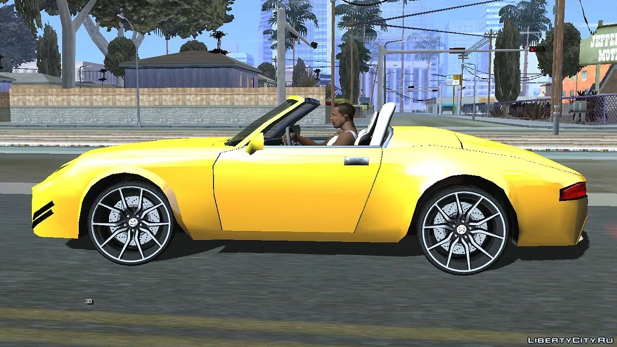 BlueRay's Comet F-type / GTA San Andreas (iOS, Android)