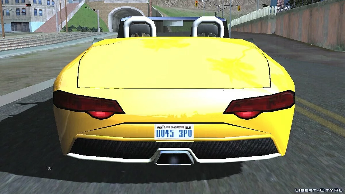 BlueRay's Comet F-type / GTA San Andreas (iOS, Android)