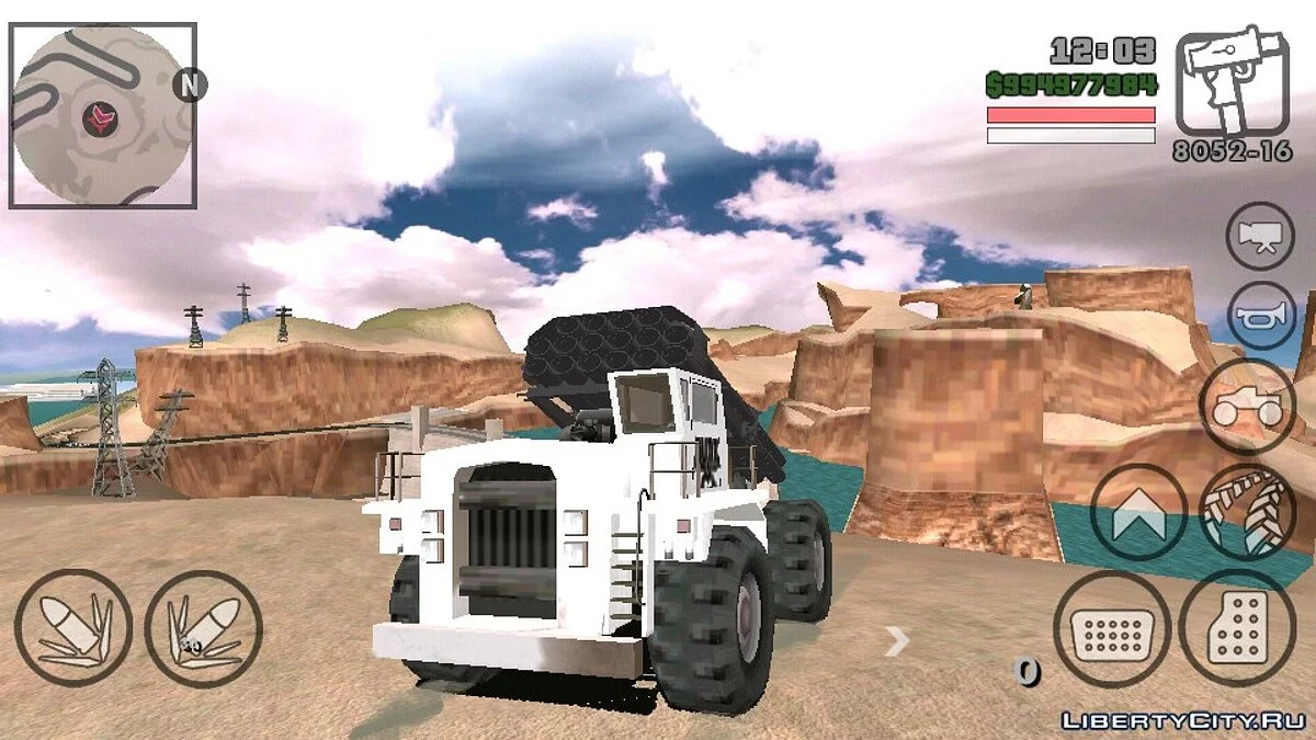 Super Dumper mit Raketen / GTA San Andreas (iOS, Android)