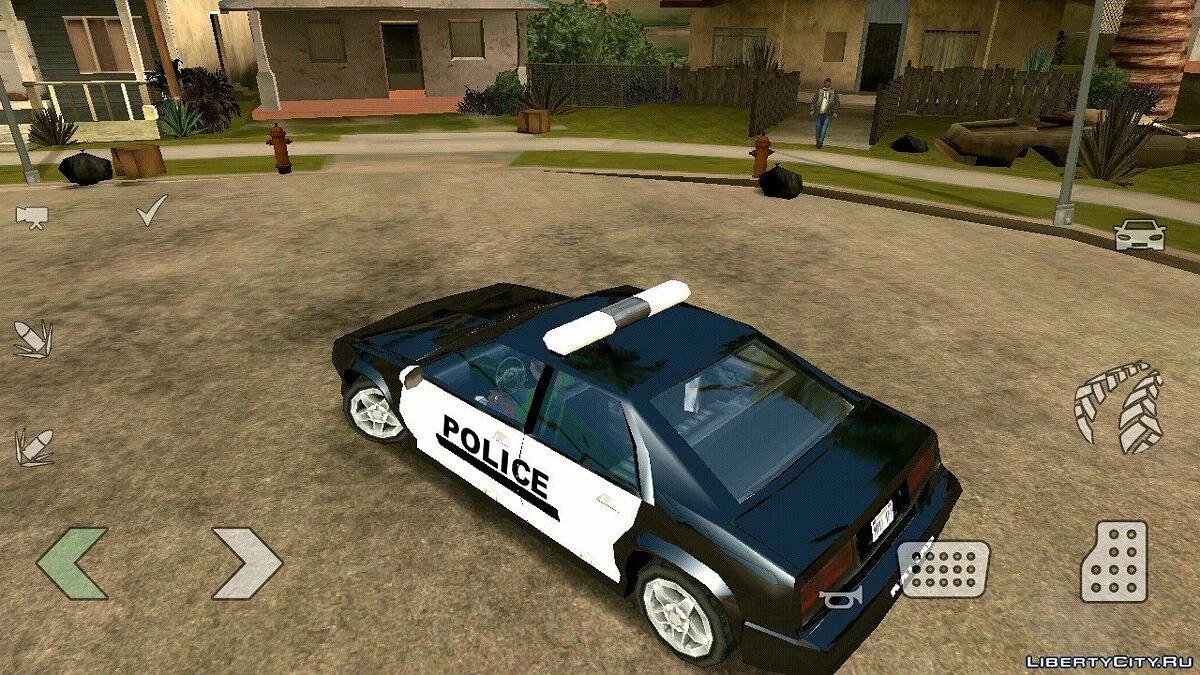 Поліцейський чотиридверний BUFFALO / GTA San Andreas (iOS, Android)
