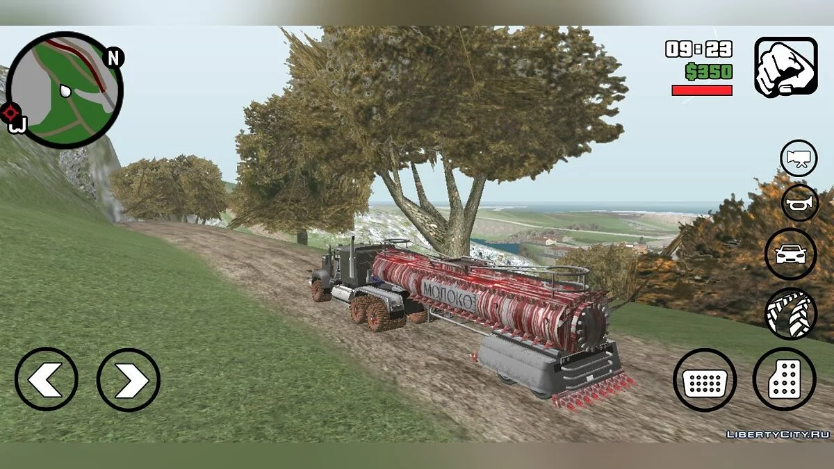 Camion Trailer Anti-Zombies / GTA San Andreas (iOS, Android)