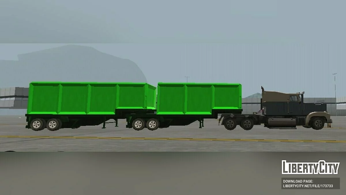 New truck trailers / GTA San Andreas (iOS, Android)