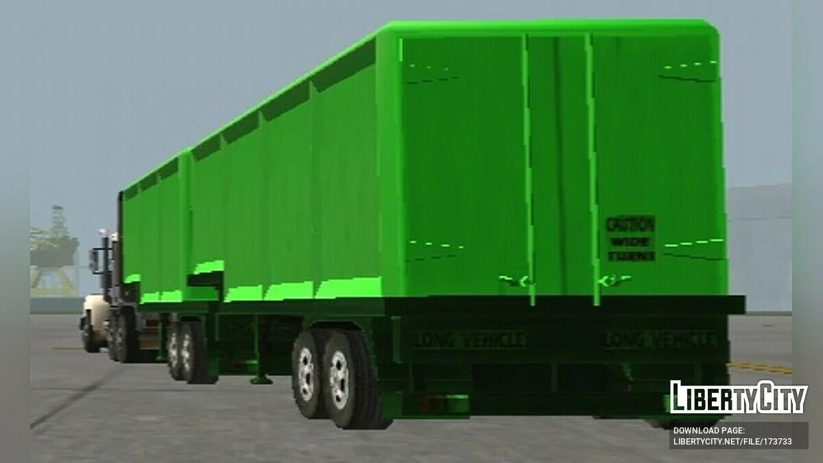New truck trailers / GTA San Andreas (iOS, Android)