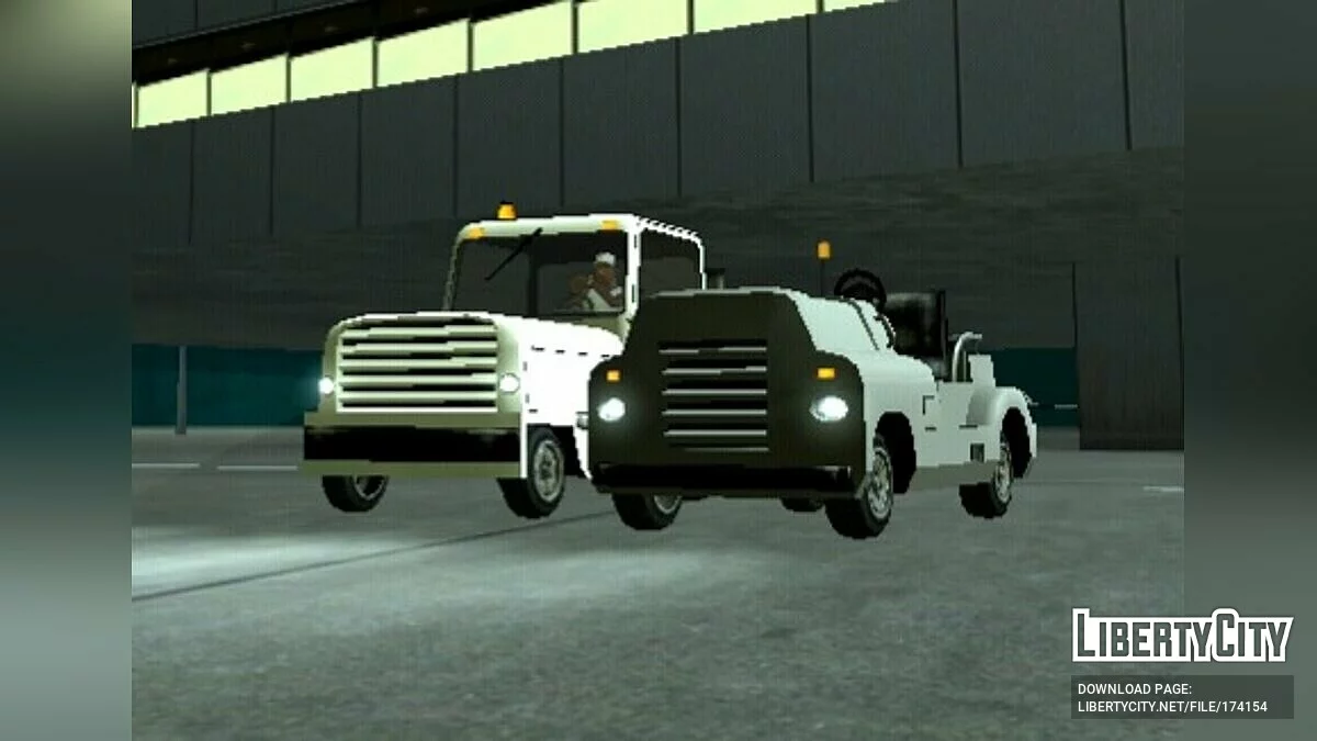 Carros de Aeroporto Melhorados / GTA San Andreas (iOS, Android)