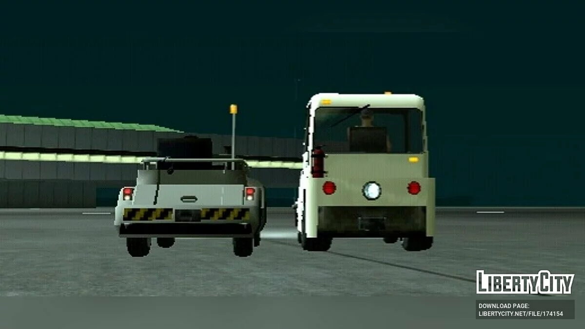 Carros de Aeroporto Melhorados / GTA San Andreas (iOS, Android)