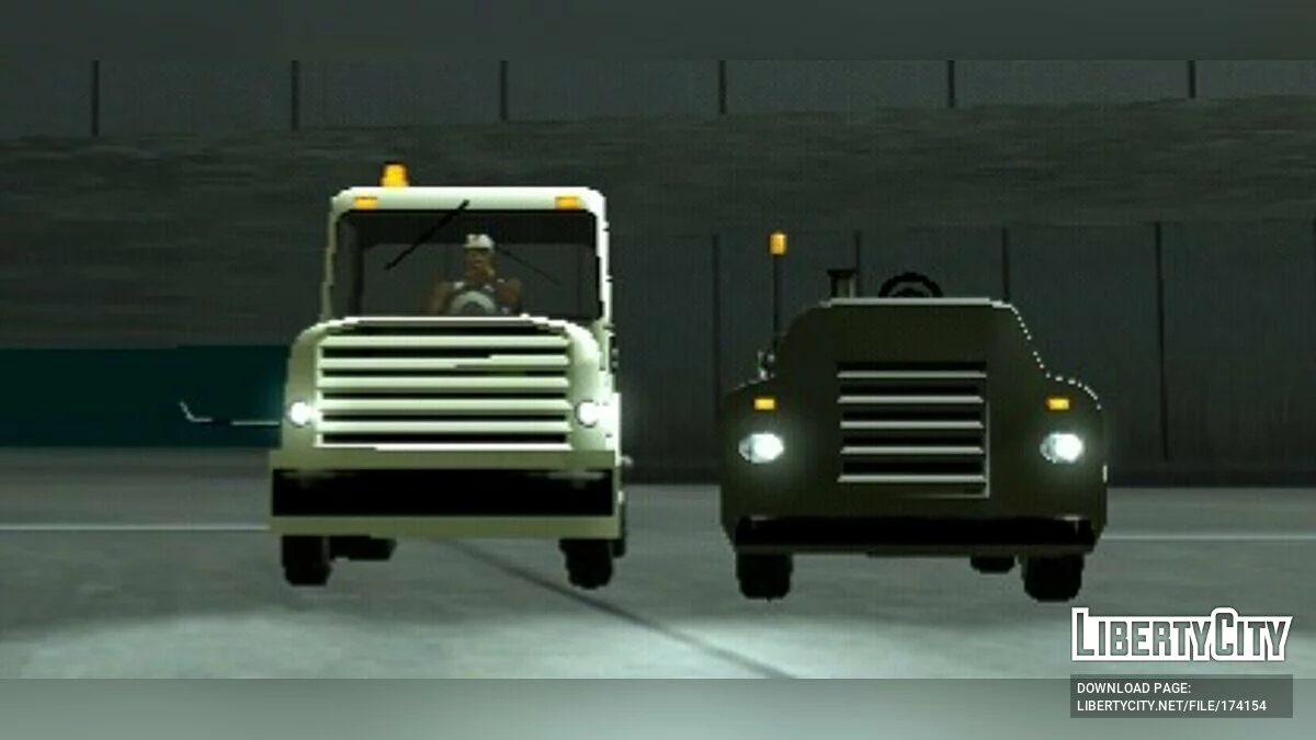 Carros de Aeroporto Melhorados / GTA San Andreas (iOS, Android)