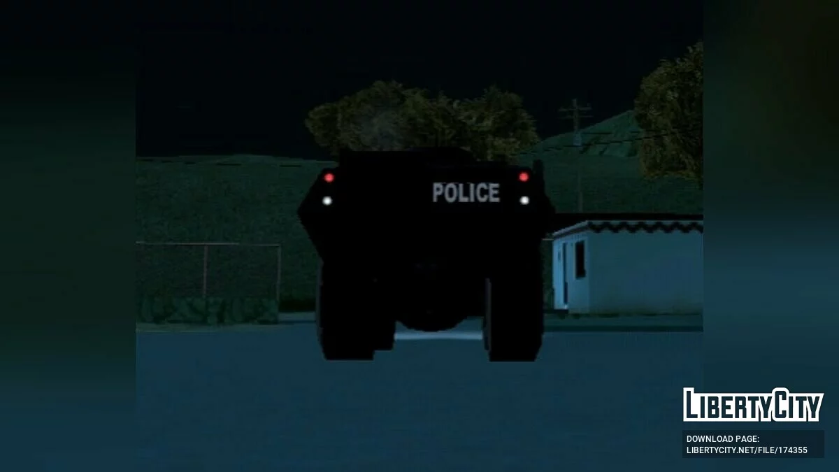 Покращені Поліцейські Автомобілі / GTA San Andreas (iOS, Android)