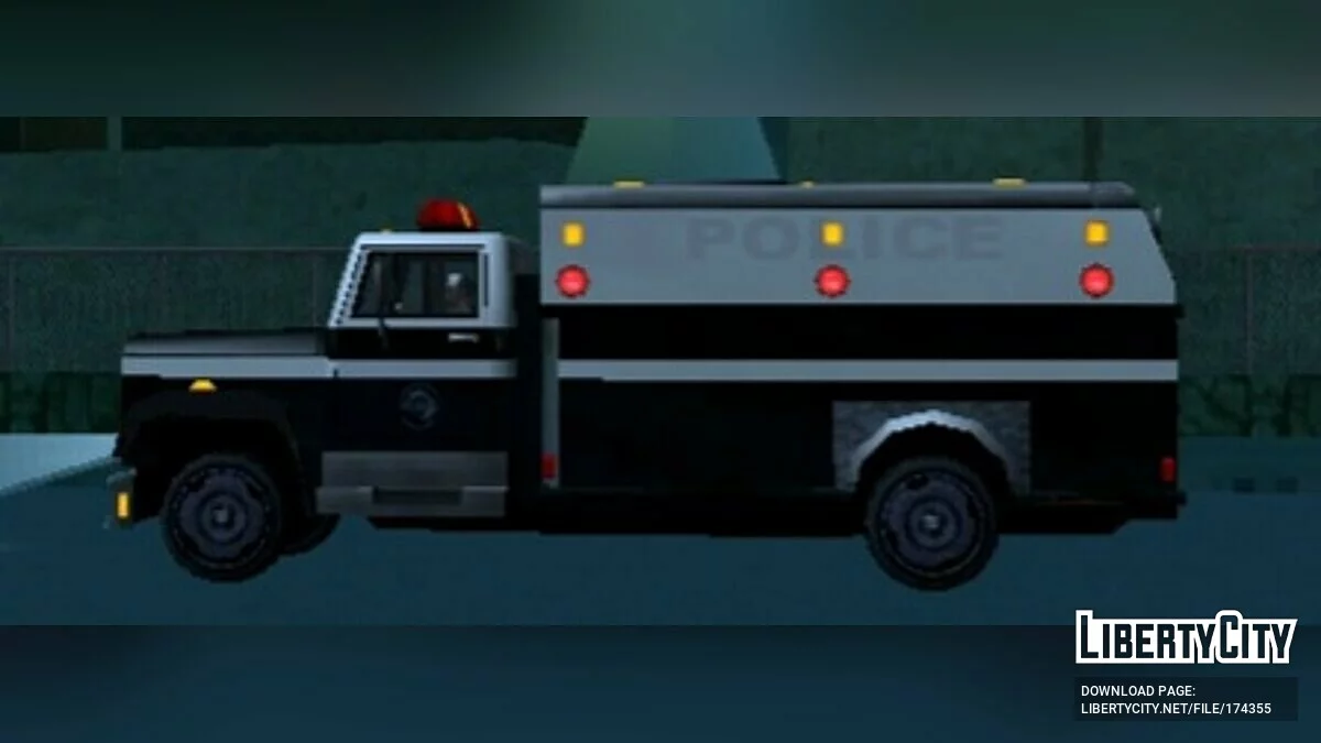 Покращені Поліцейські Автомобілі / GTA San Andreas (iOS, Android)