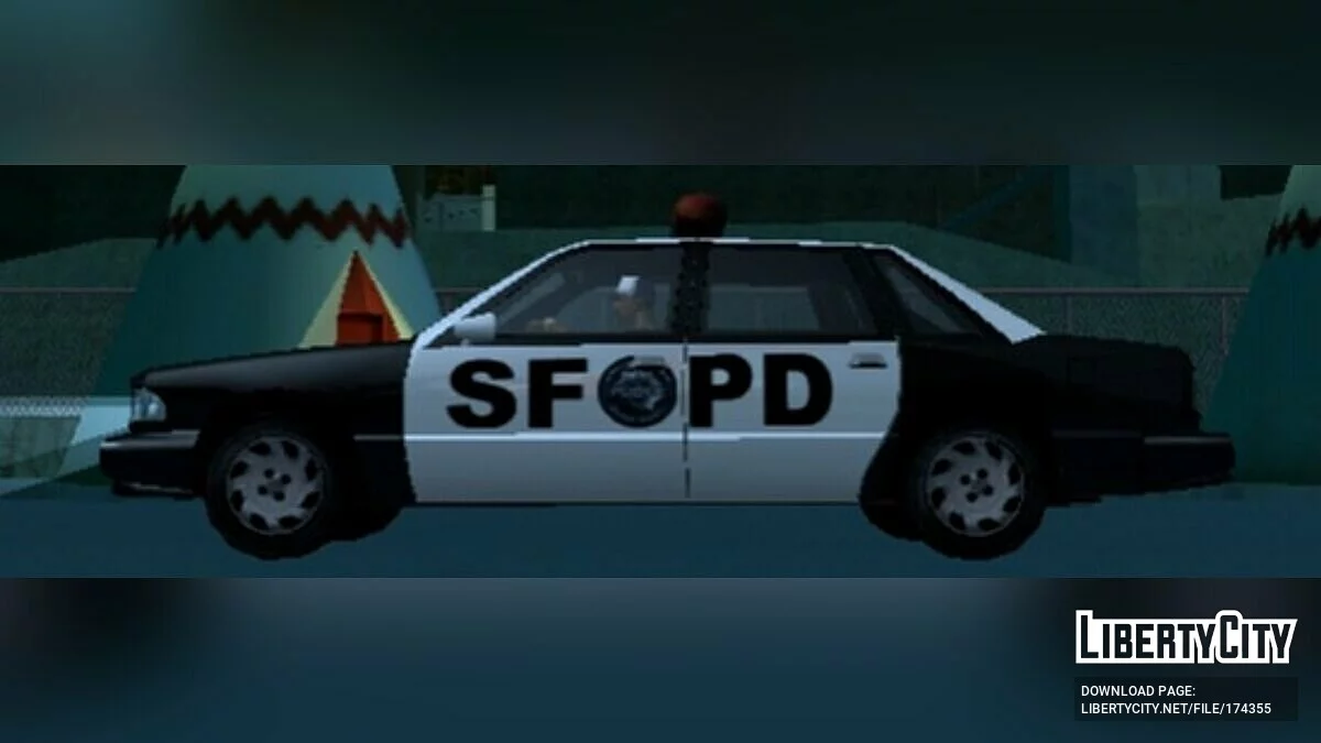 Покращені Поліцейські Автомобілі / GTA San Andreas (iOS, Android)