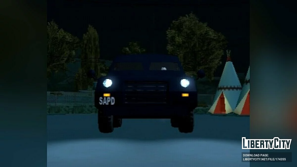 Покращені Поліцейські Автомобілі / GTA San Andreas (iOS, Android)