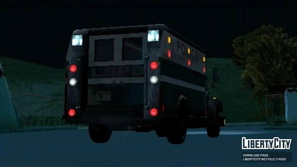 Покращені Поліцейські Автомобілі / GTA San Andreas (iOS, Android)
