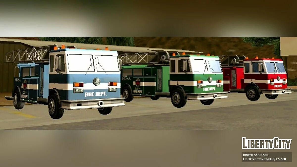Improved Firetruck / GTA San Andreas (iOS, Android)