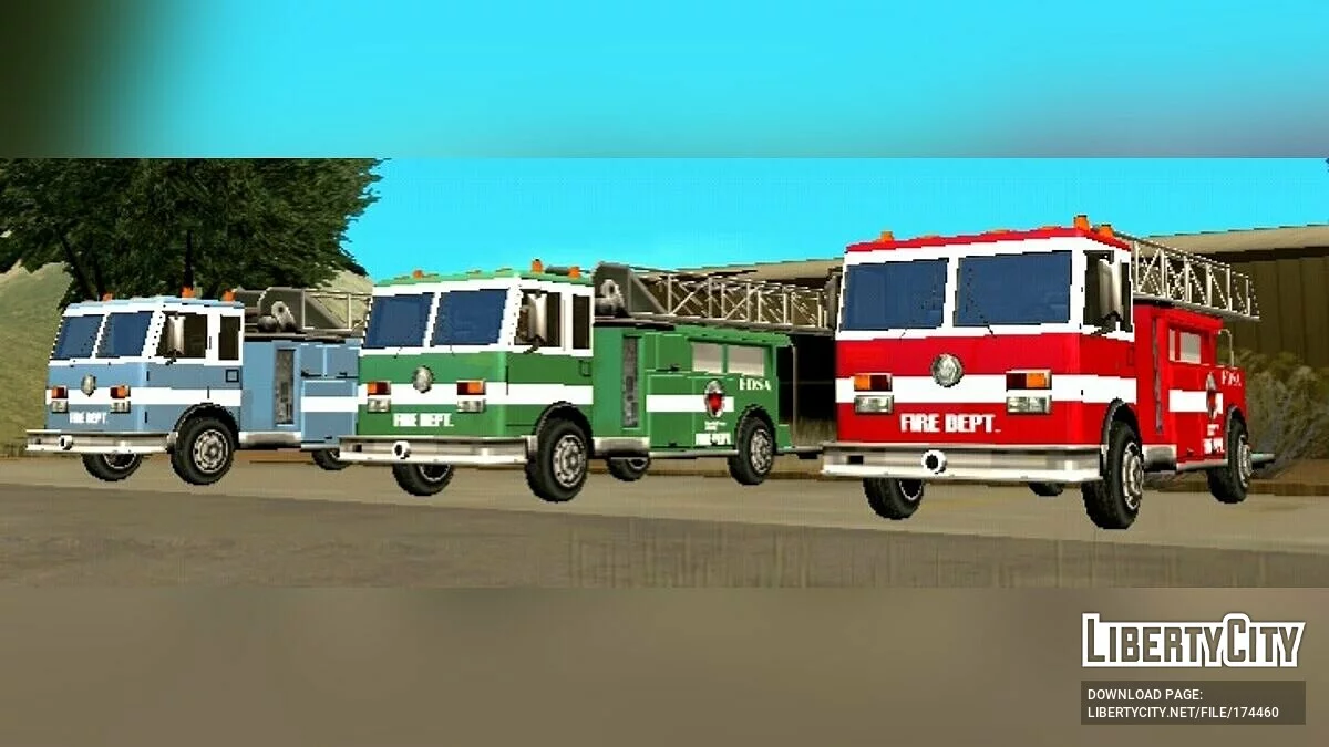 Improved Firetruck / GTA San Andreas (iOS, Android)