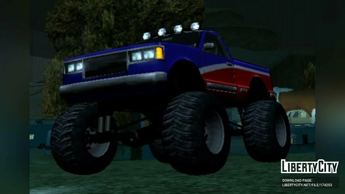 Improved Monster Trucks / GTA San Andreas (iOS, Android)