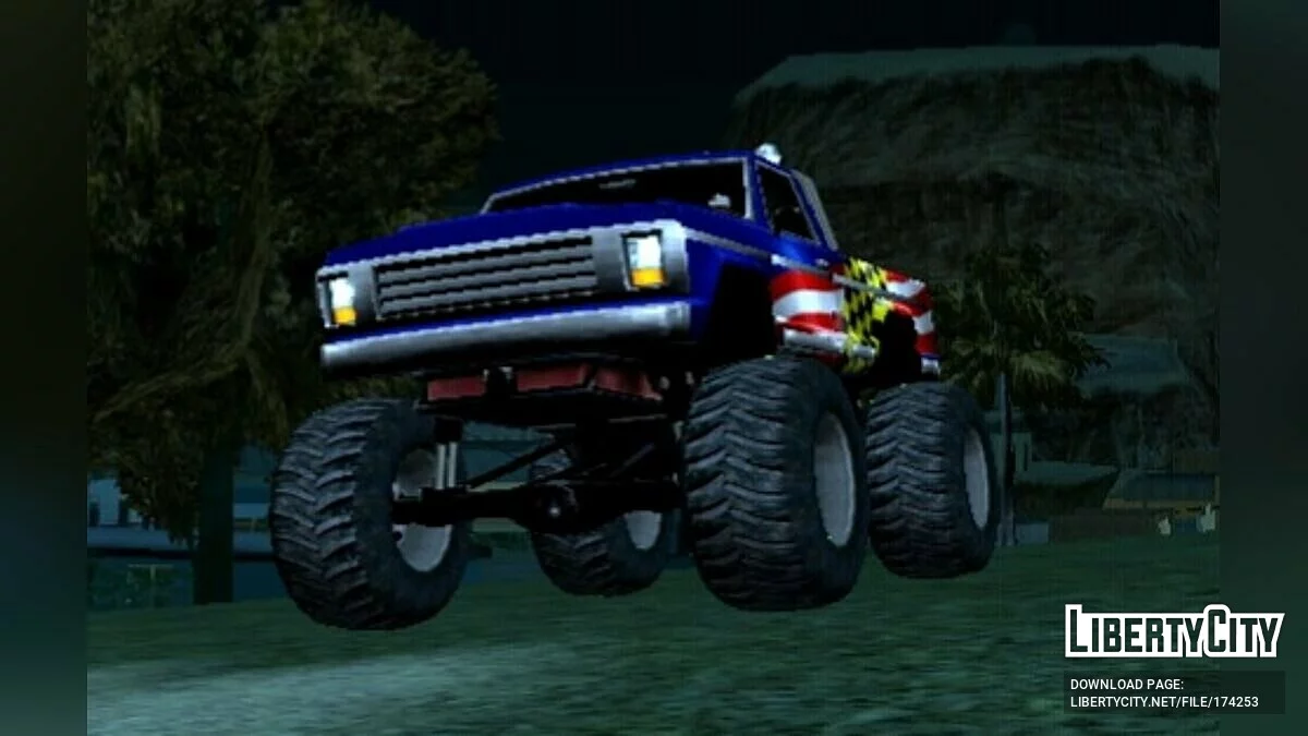 Improved Monster Trucks / GTA San Andreas (iOS, Android)