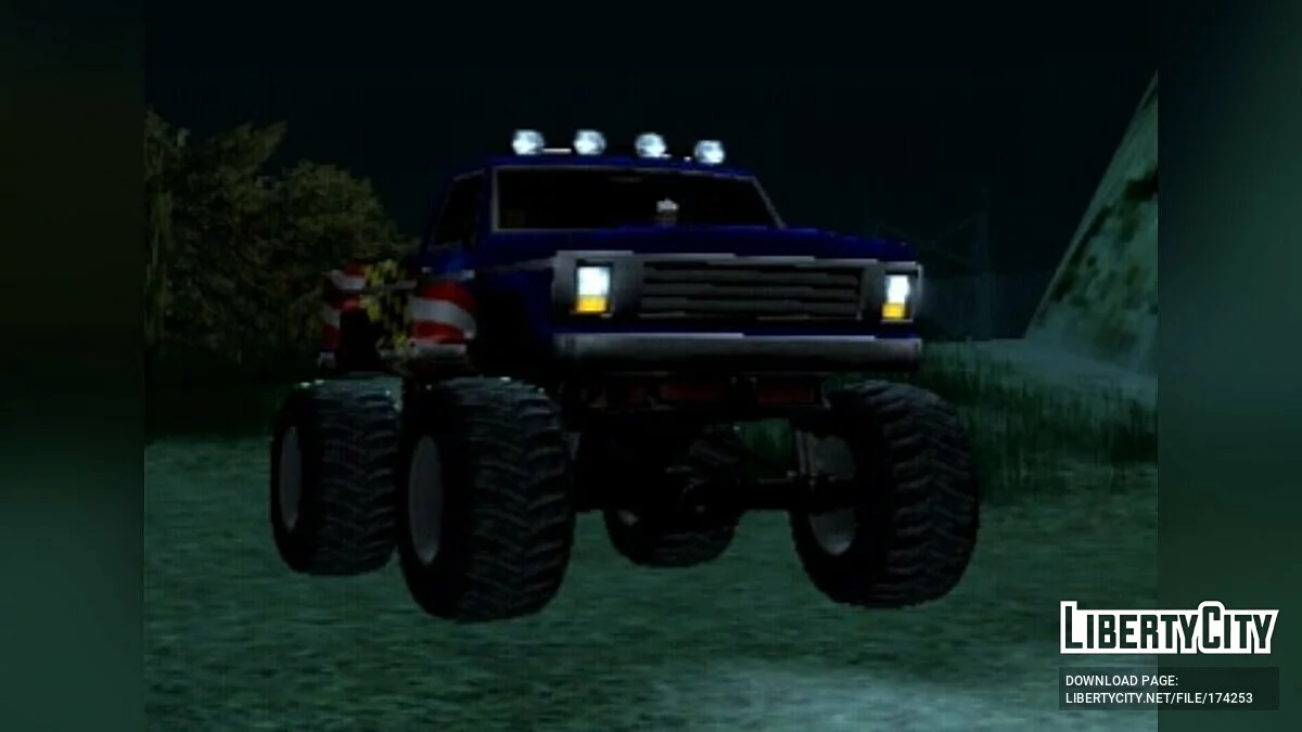 Improved Monster Trucks / GTA San Andreas (iOS, Android)