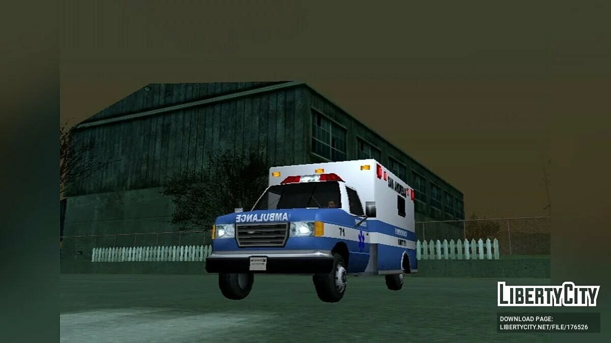 Véhicules d'urgence améliorés / GTA San Andreas (iOS, Android)