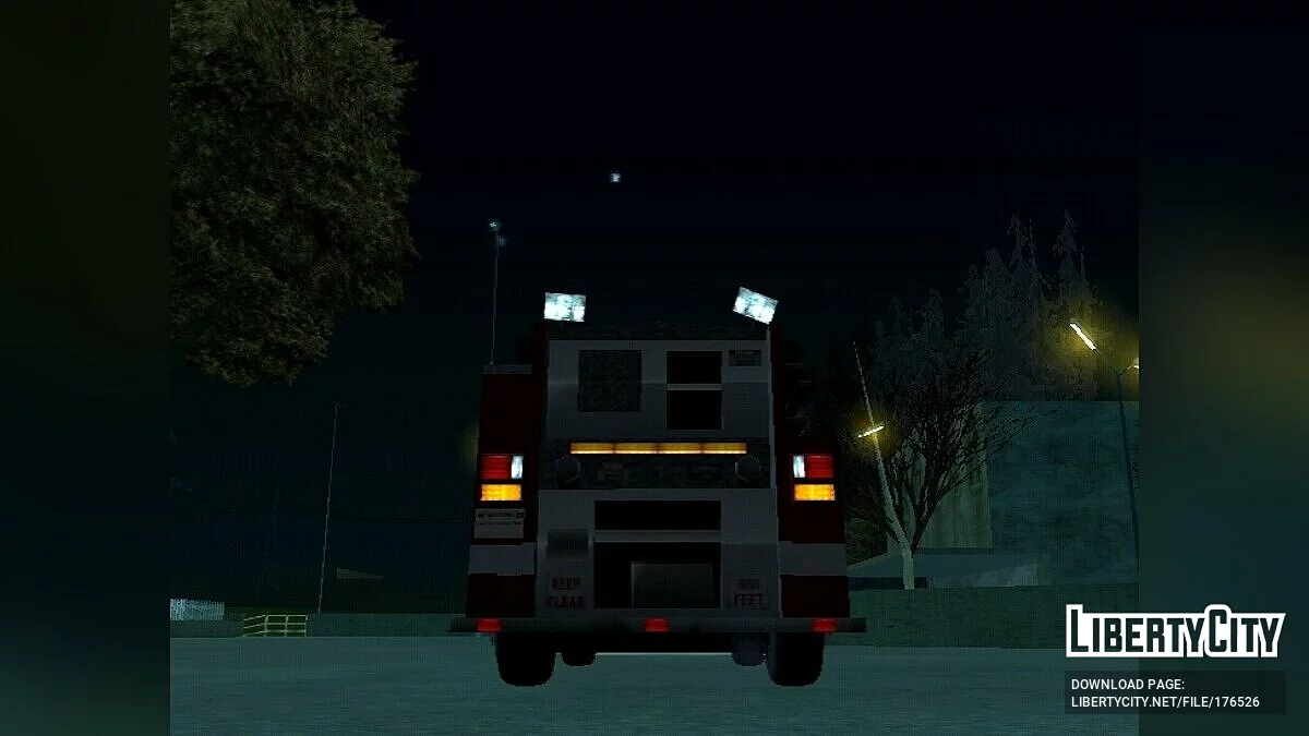 Véhicules d'urgence améliorés / GTA San Andreas (iOS, Android)
