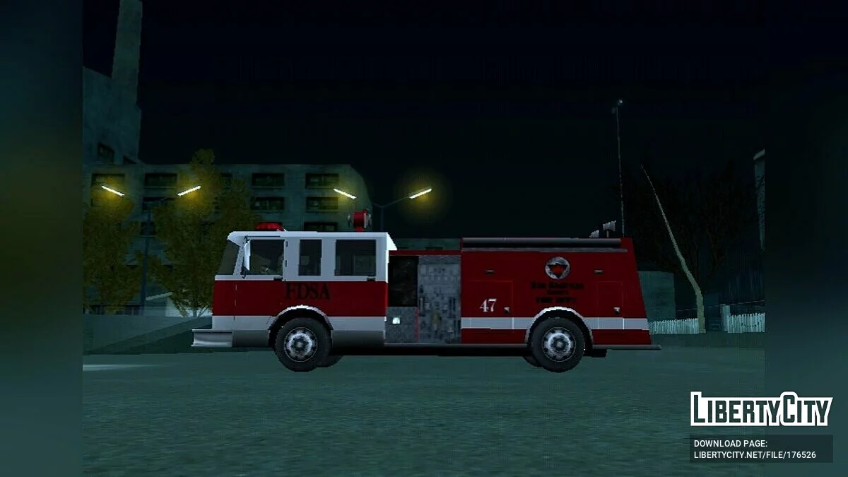 Véhicules d'urgence améliorés / GTA San Andreas (iOS, Android)