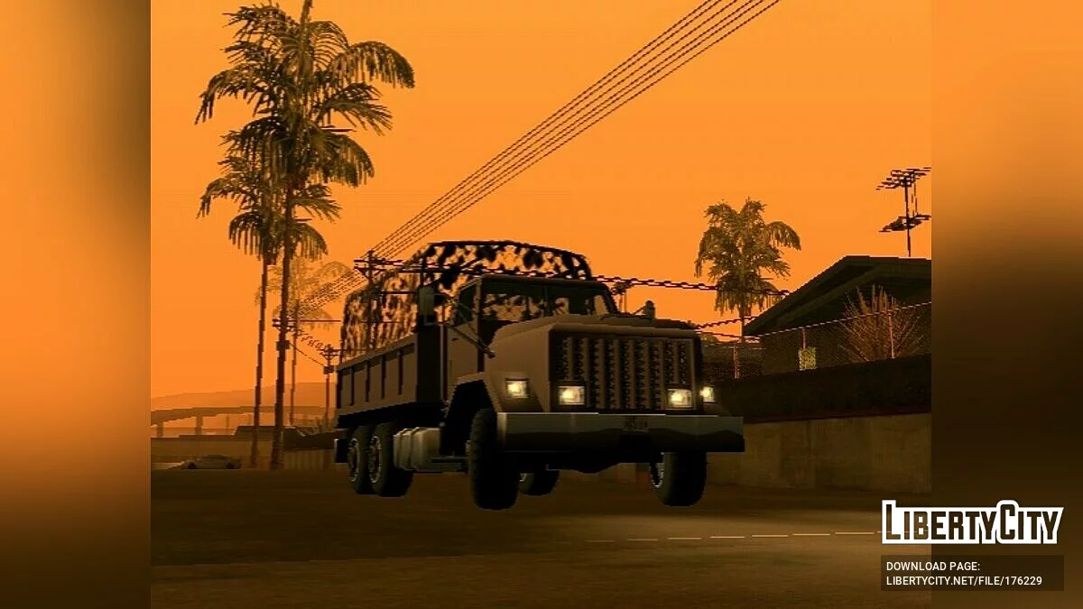 Покращені військові машини / GTA San Andreas (iOS, Android)