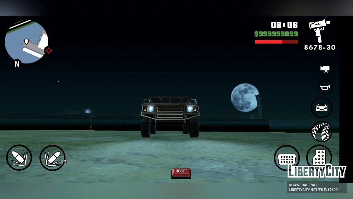 Patriot Aprimorado / GTA San Andreas (iOS, Android)