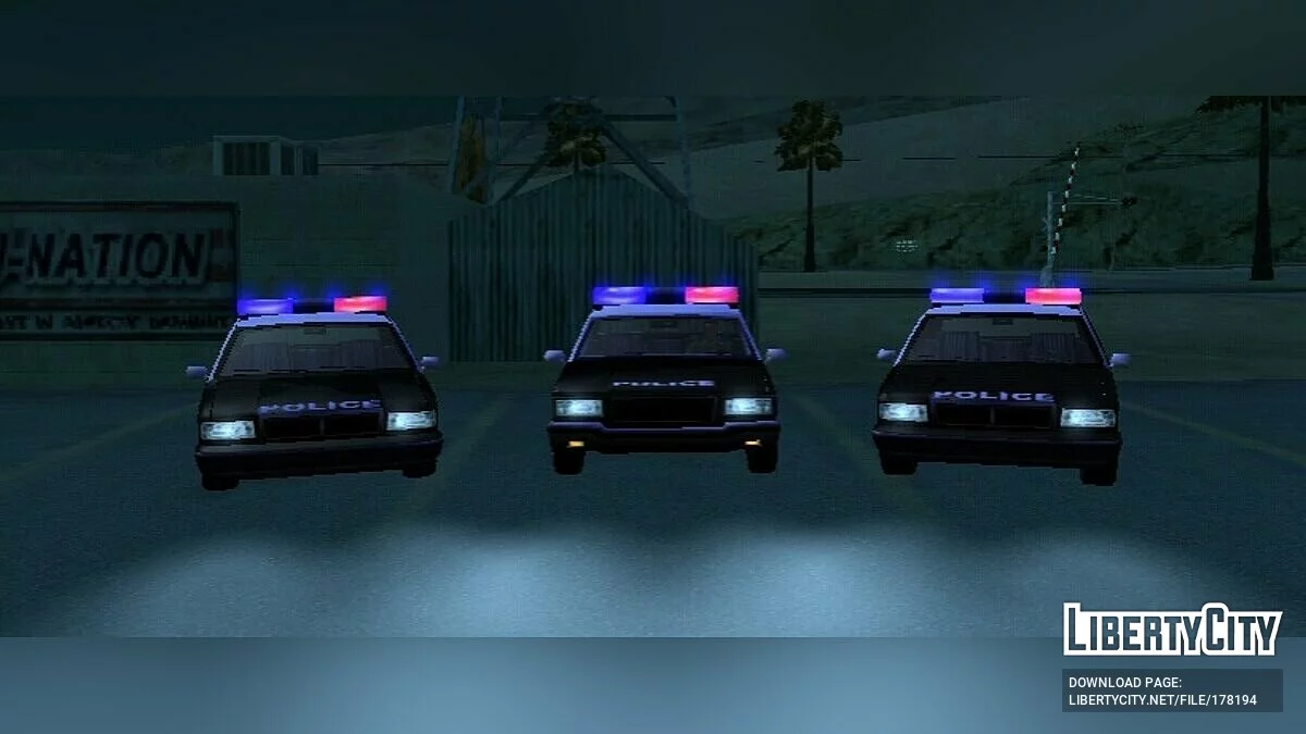 Updated Police Cars / GTA San Andreas (iOS, Android)