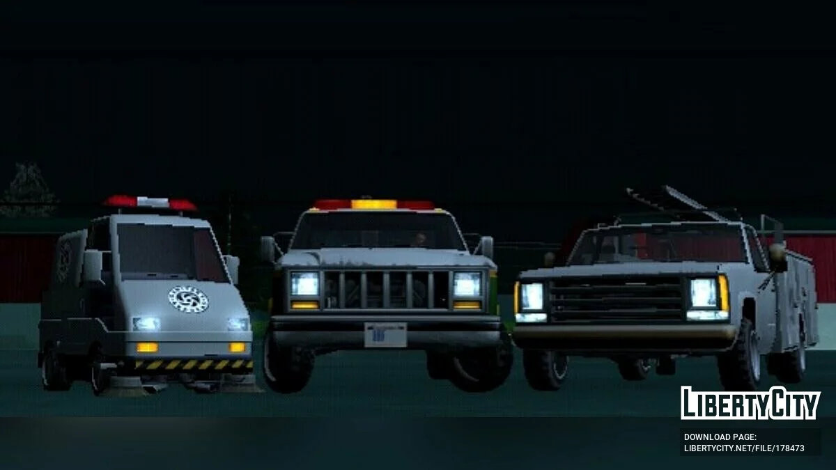 Оновлення Utility Vehicles / GTA San Andreas (iOS, Android)