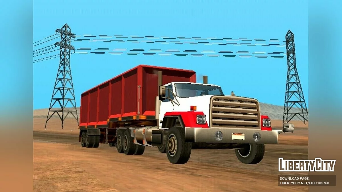 Тракторний цементовоз / GTA San Andreas (iOS, Android)