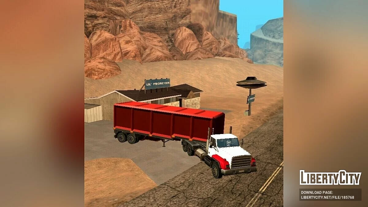Тракторний цементовоз / GTA San Andreas (iOS, Android)