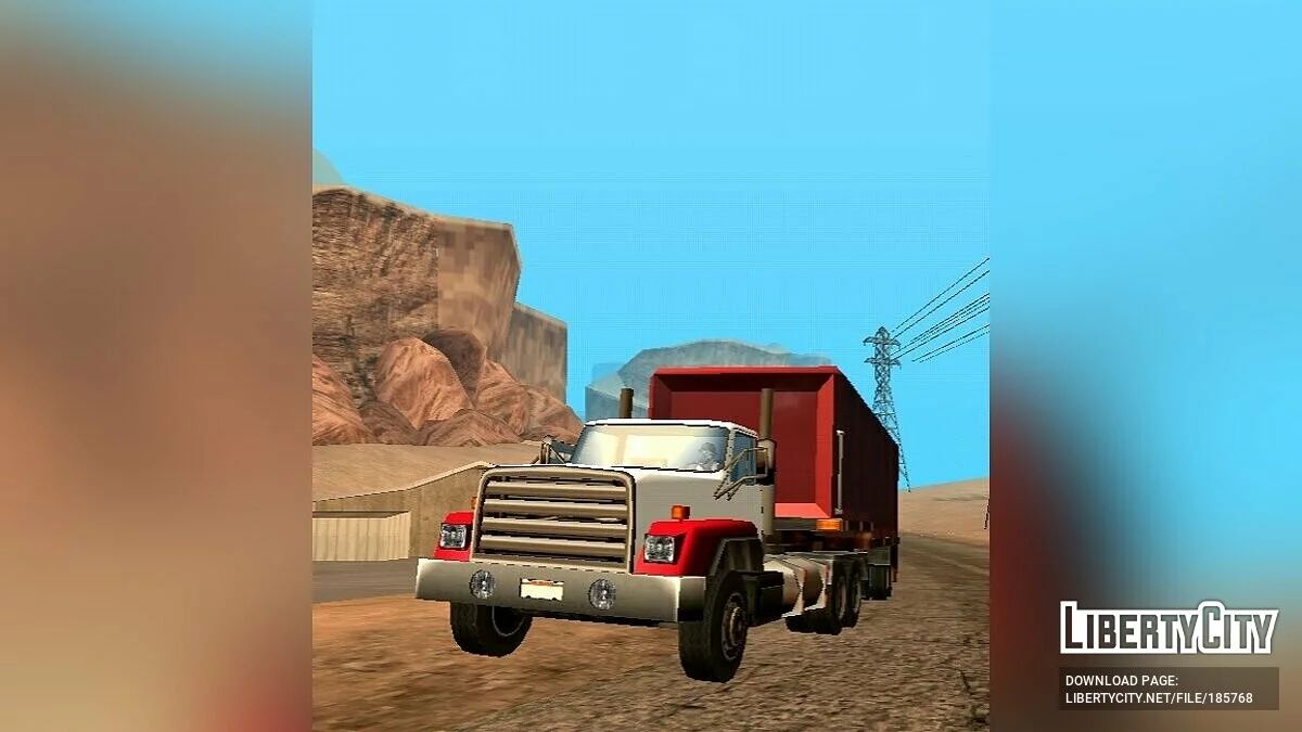 Тракторний цементовоз / GTA San Andreas (iOS, Android)