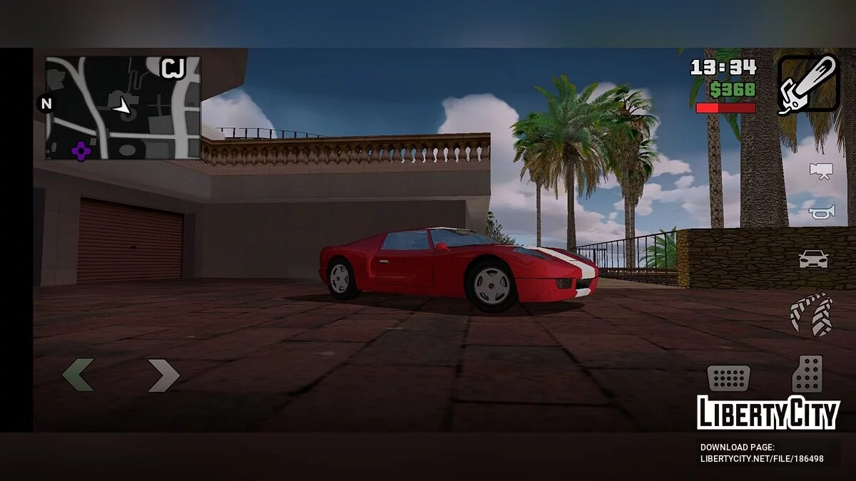 Rodas detalhadas para carros npc / GTA San Andreas (iOS, Android)