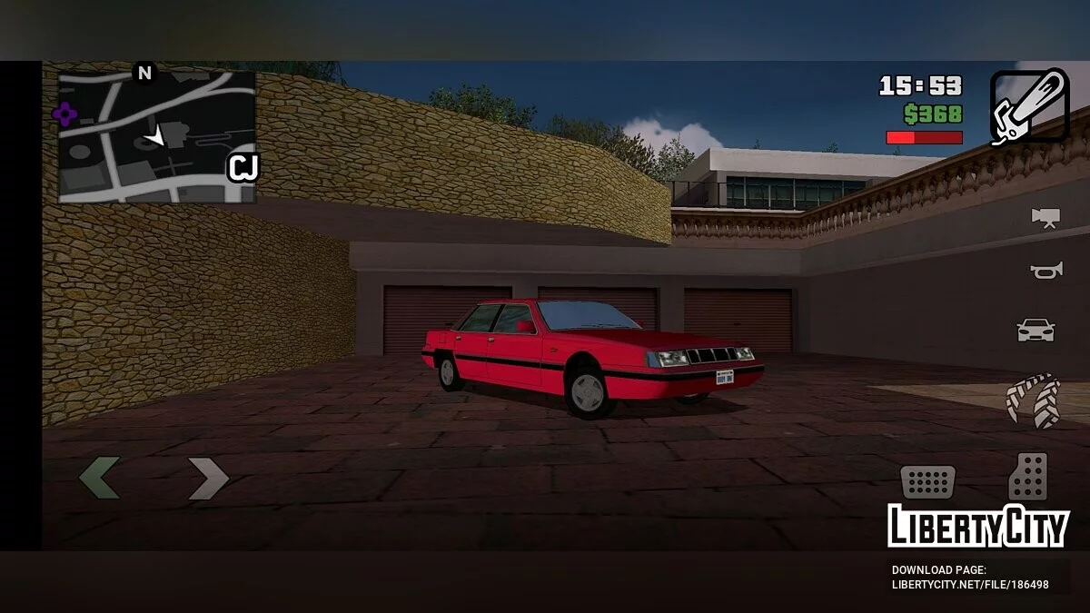 Rodas detalhadas para carros npc / GTA San Andreas (iOS, Android)