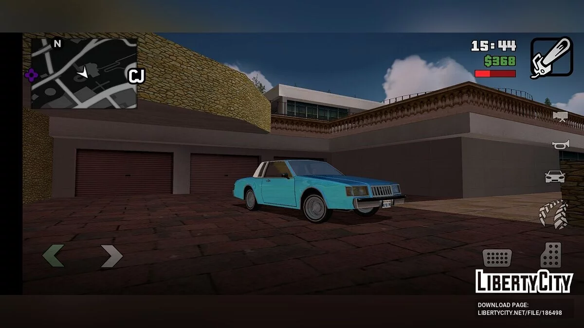 Rodas detalhadas para carros npc / GTA San Andreas (iOS, Android)
