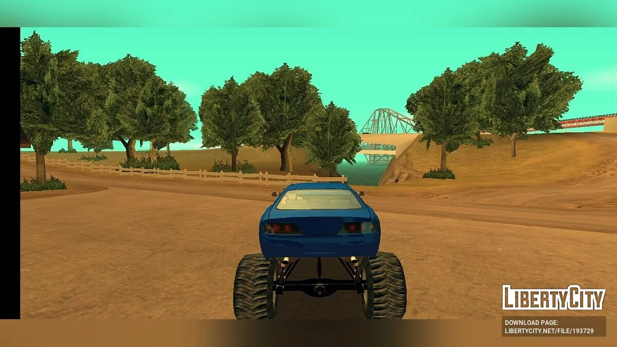 شاحنة الوحش المهرج / GTA سان أندرياس (iOS، أندرويد)