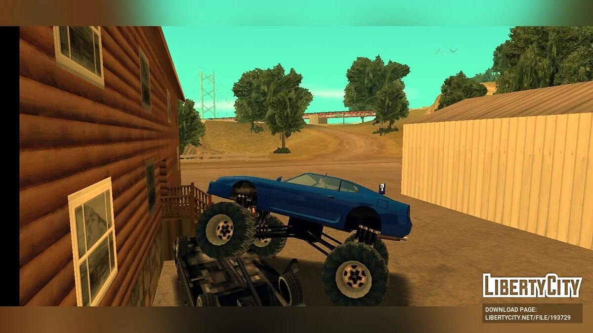 شاحنة الوحش المهرج / GTA سان أندرياس (iOS، أندرويد)