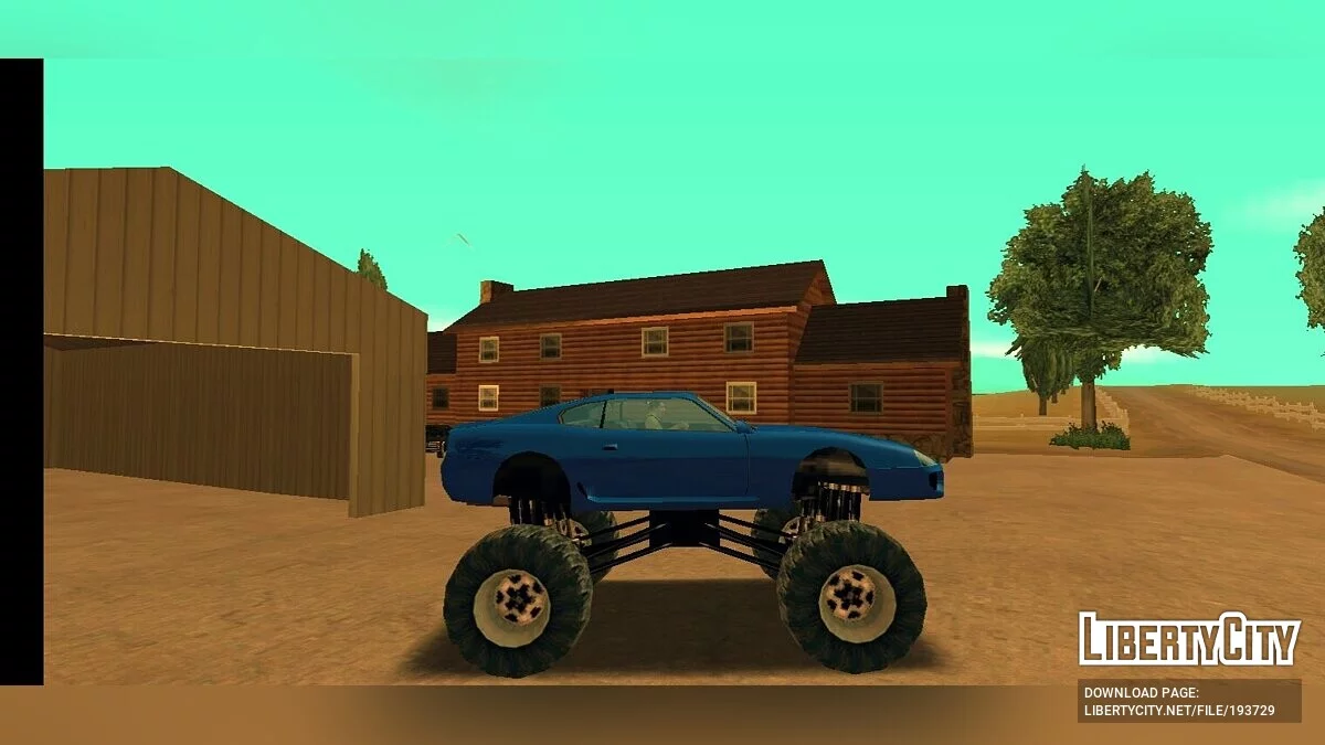 شاحنة الوحش المهرج / GTA سان أندرياس (iOS، أندرويد)
