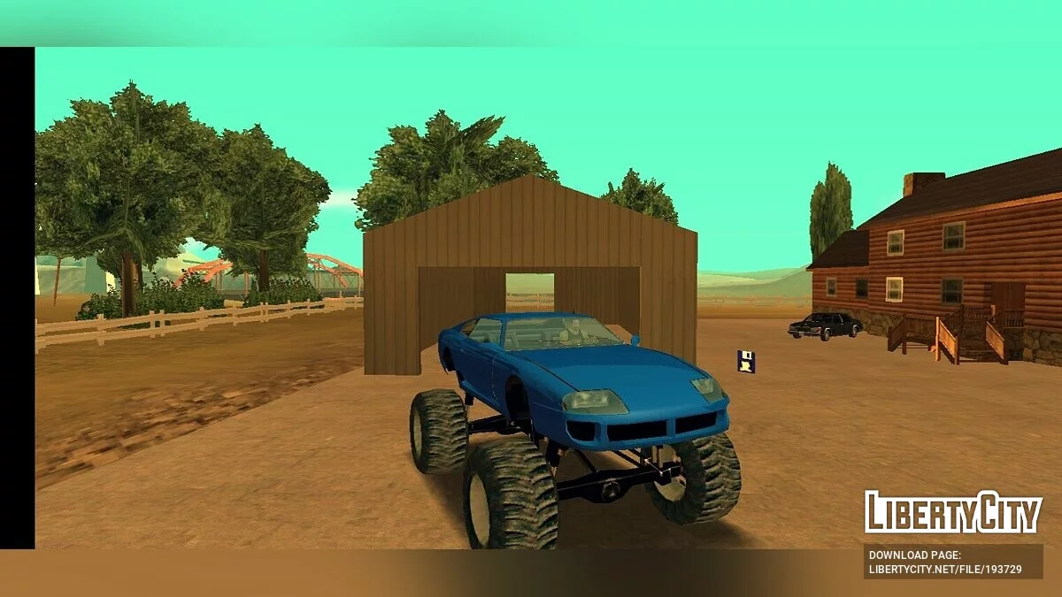 شاحنة الوحش المهرج / GTA سان أندرياس (iOS، أندرويد)