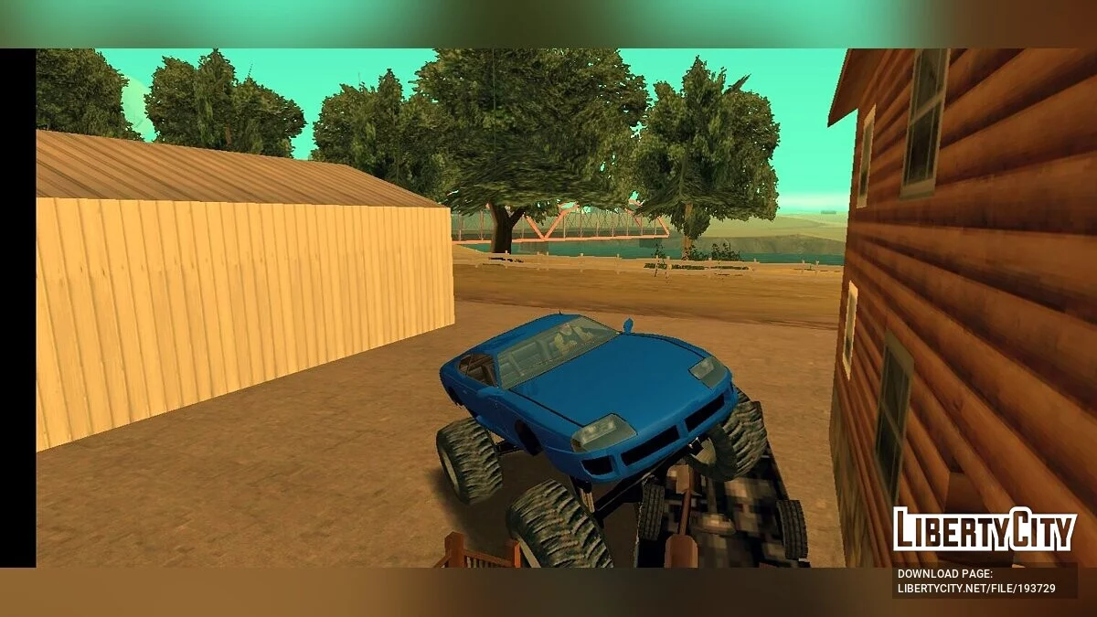 شاحنة الوحش المهرج / GTA سان أندرياس (iOS، أندرويد)