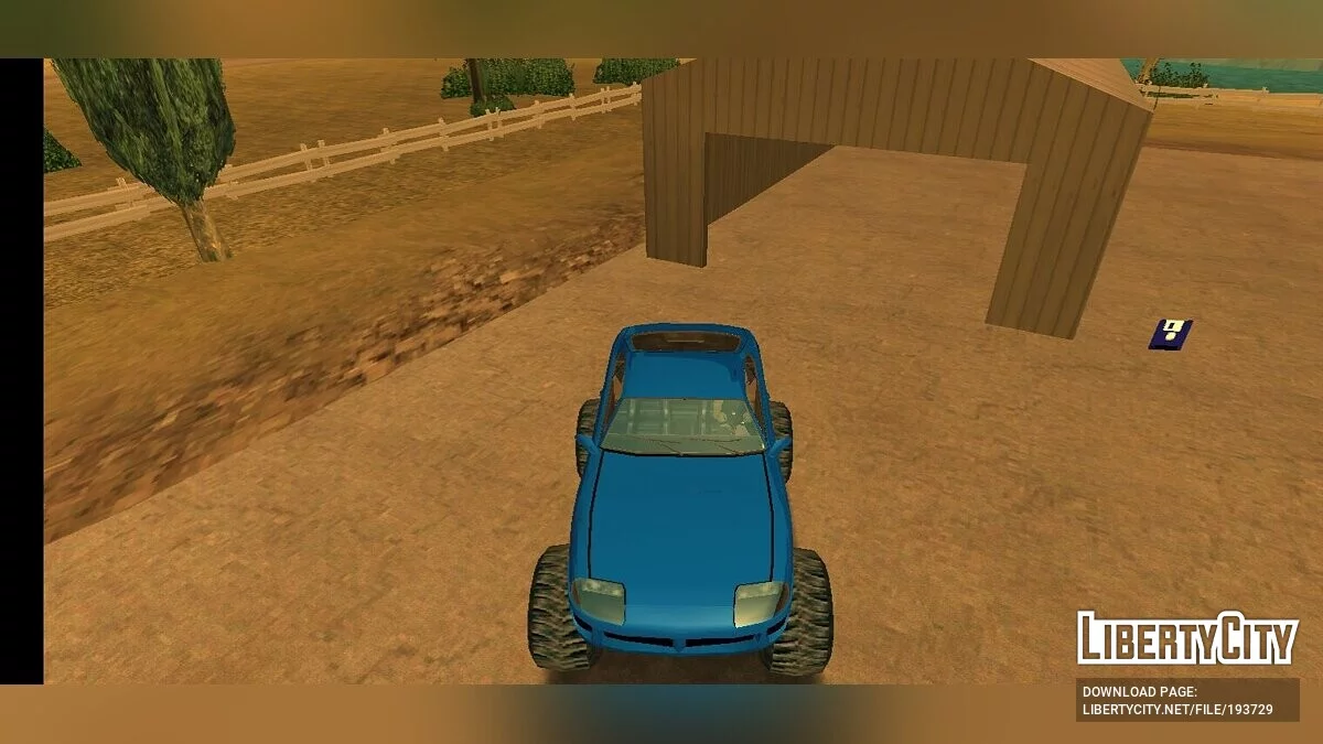 شاحنة الوحش المهرج / GTA سان أندرياس (iOS، أندرويد)